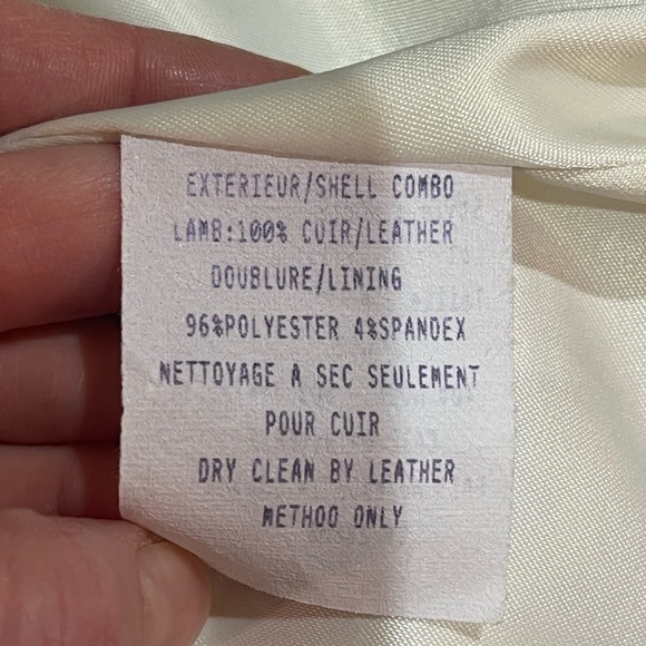 Women's blended wool/leather belted coat - Picture 15 of 15